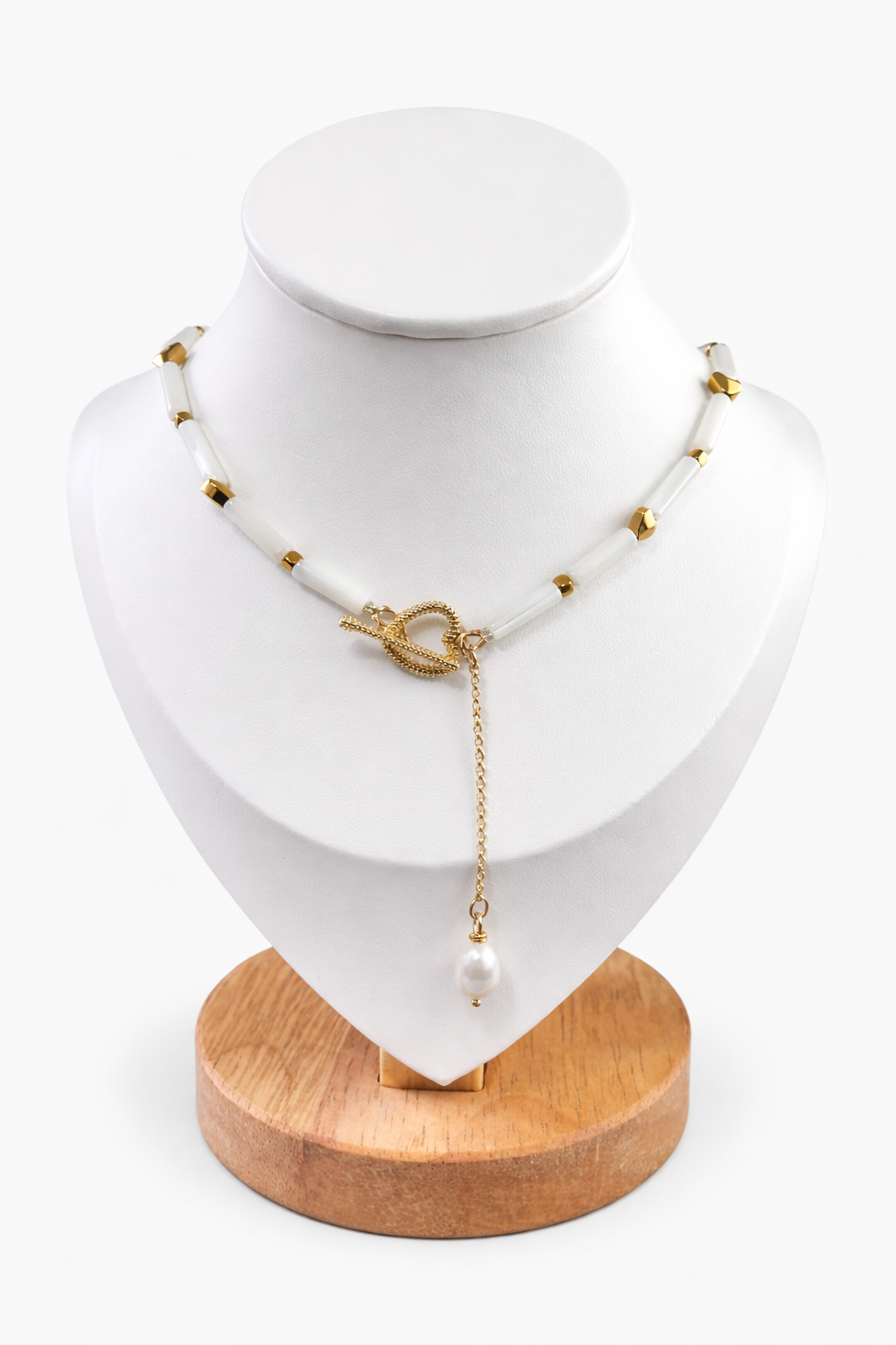 Collar de Nácar con Dije de Perla