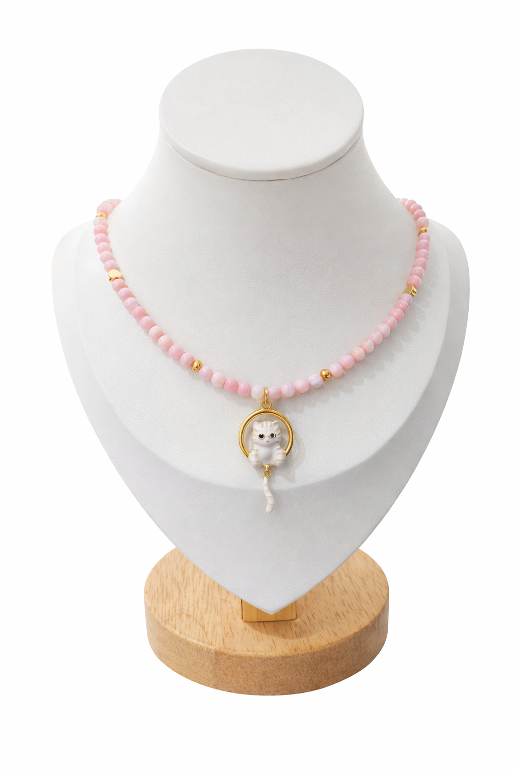 Сollar de Ópalo Rosa