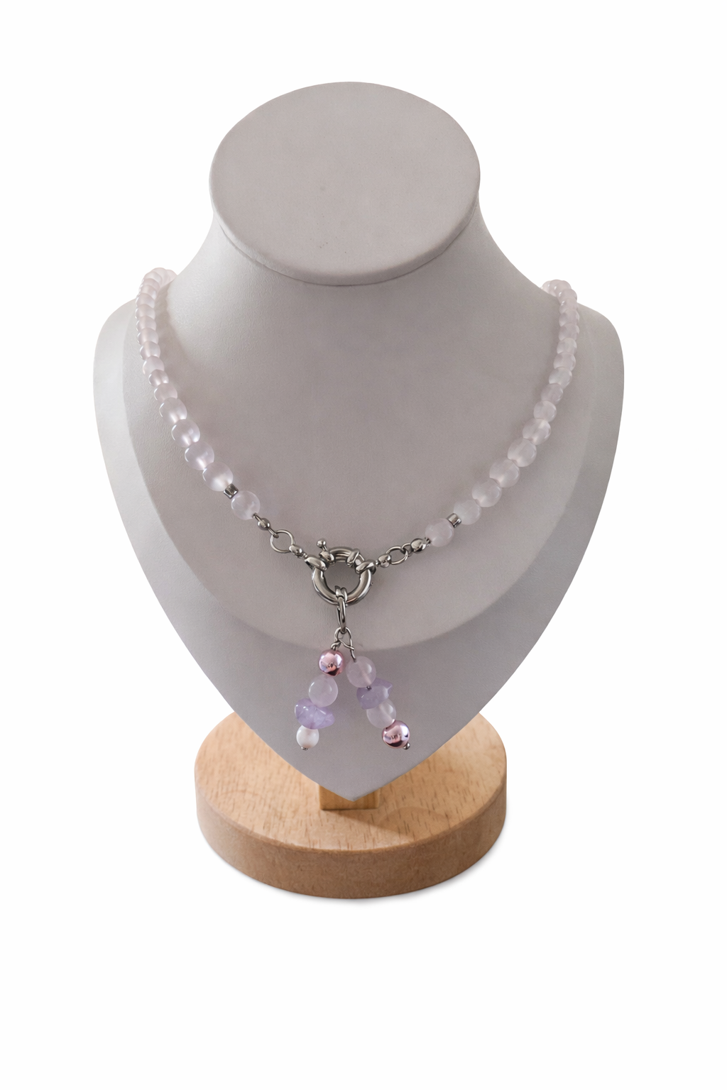 Collar de Cuarzo con Dije