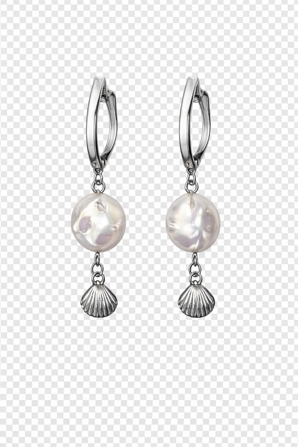 Aros con Perlas Barrocas